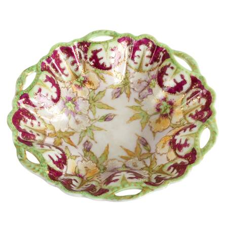 Antique Nippon Porcelain Bon Bon Bowl