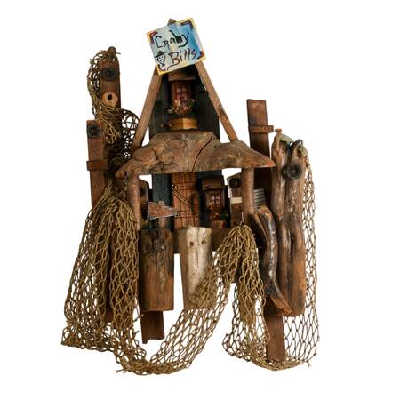 Handmade "Craby Bill's" Driftwood Shack