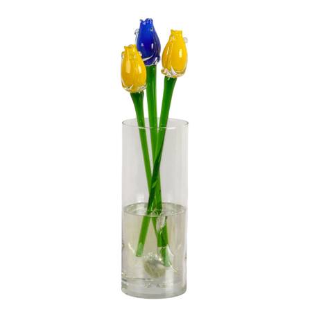 Colorful Bouquet of Glass Flowers