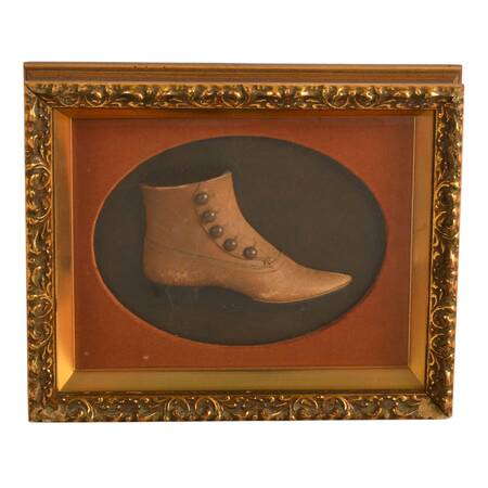 Framed Victorian Balmoral Button Boot