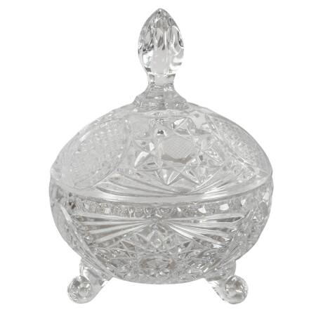 Lead Cut Crystal Candy Bowl