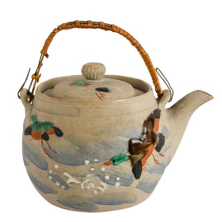 Hand-Painted Thailand Lacquerware Duck