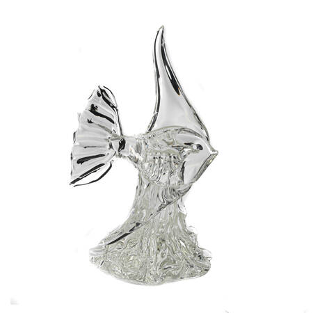 Hand-Blown Art Glass Fish Sculpture