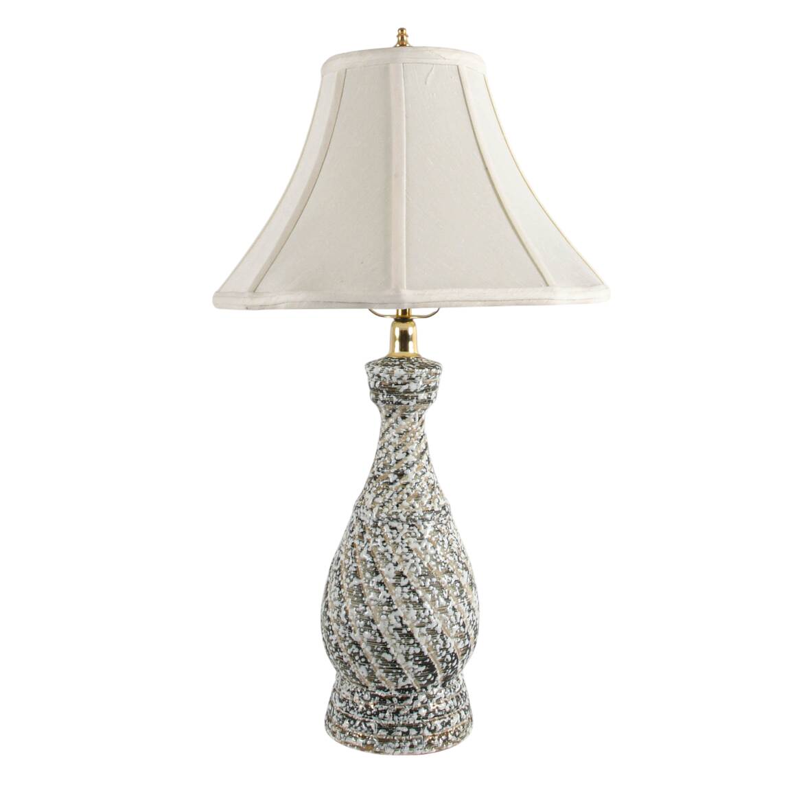 Mid-Century Modern Spatterware Table Lamp