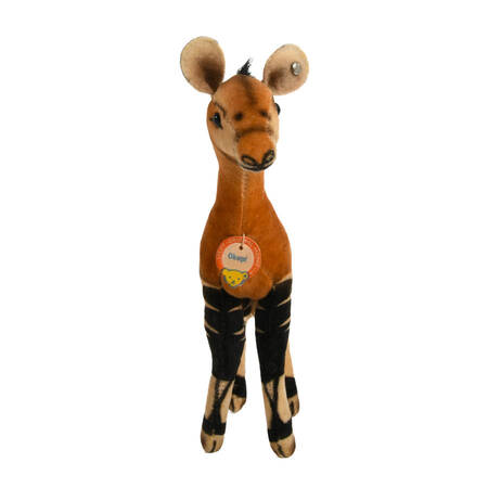 Steiff 1950's Miniature Okapi Plush Toy