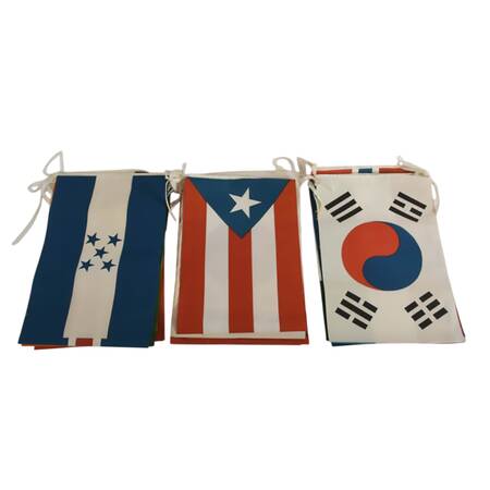 Bunting String of Fabric Flags