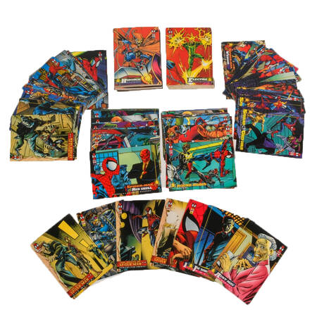 Set of 1994 Fleer Marvel The Amazing Spider-Man Trading Cards