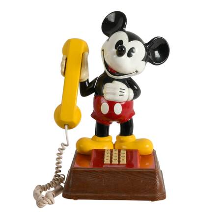 Vintage 1976 "The Mickey Mouse Phone" Push Button Telephone