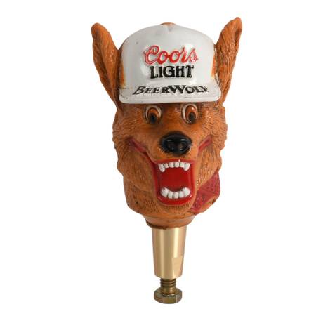 Coors Light Beerwolf Tap Handle