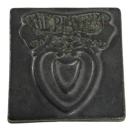 Pewabic Pottery The Players Clubhouse Detroit Commemorative Tile