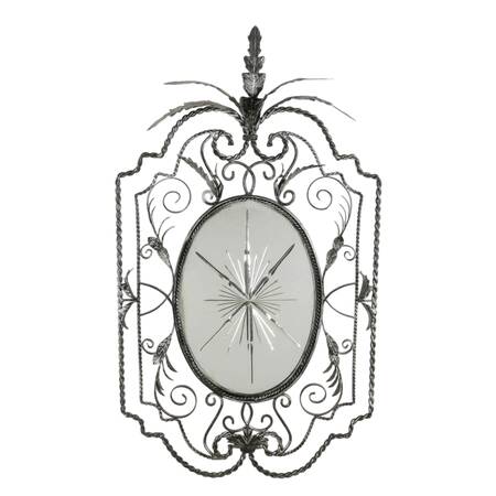 Twisted Iron Starburst Wall Mirror
