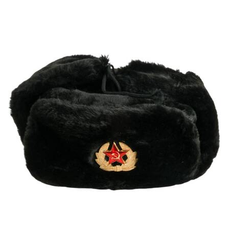 Vintage Soviet Union Ushanka Military Hat