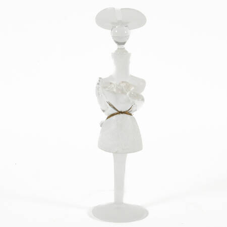 Gold Wire Figural Perfume Bottle by Elena Graure