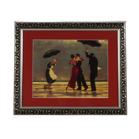 Framed Print "The Singing Bulter" by Jack Vettriano