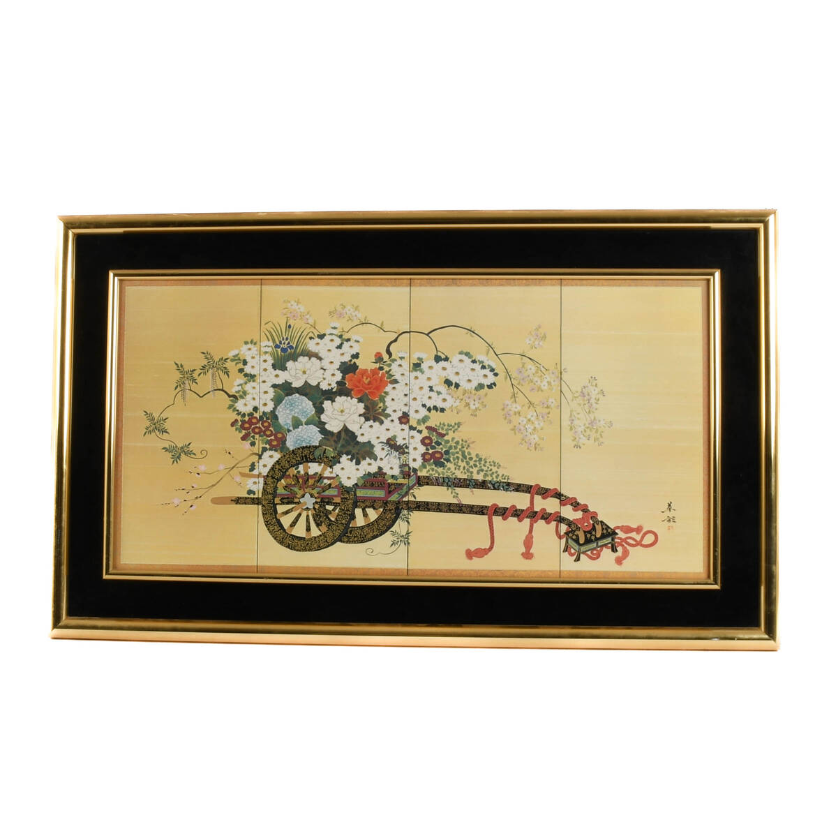 Framed Signed Japanese Nature Print