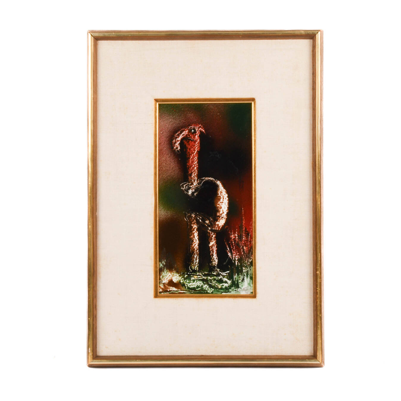 Framed Signed James Akston Acrylic on Board