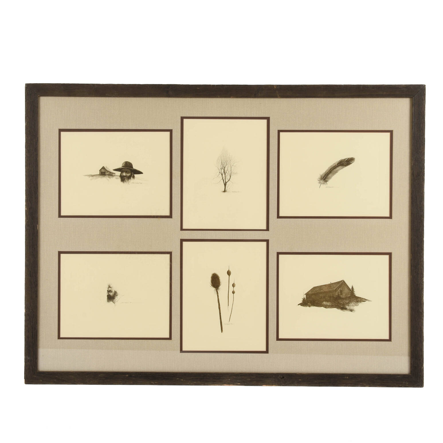Framed Frank Howell Print Set