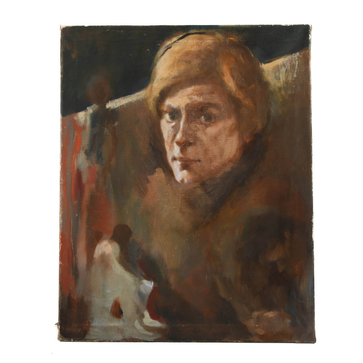 Loose Focus Portrait Oil on Canvas
