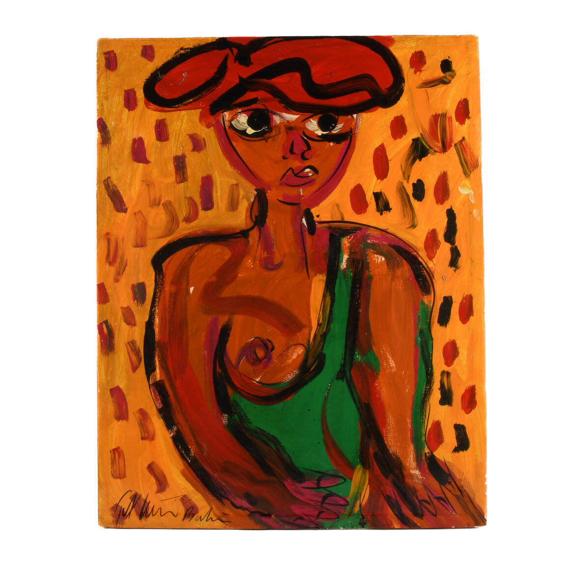 Signed Peter Keil "Marilyn Monroe" Mix Media on Canvas