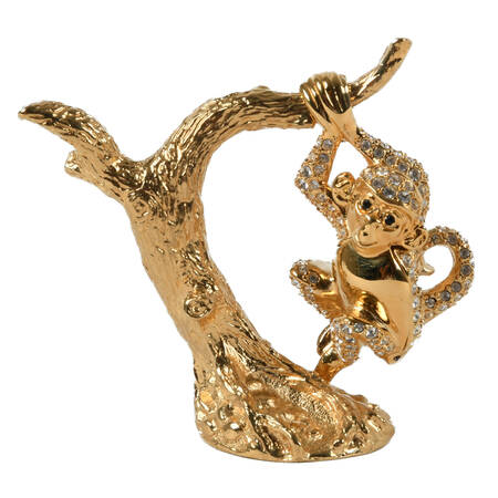 Estee Lauder 2003 Charming Monkey Solid Perfume Compact