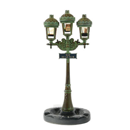 Rue de la Paix Corday Paris Perfume Bottle Streetlight