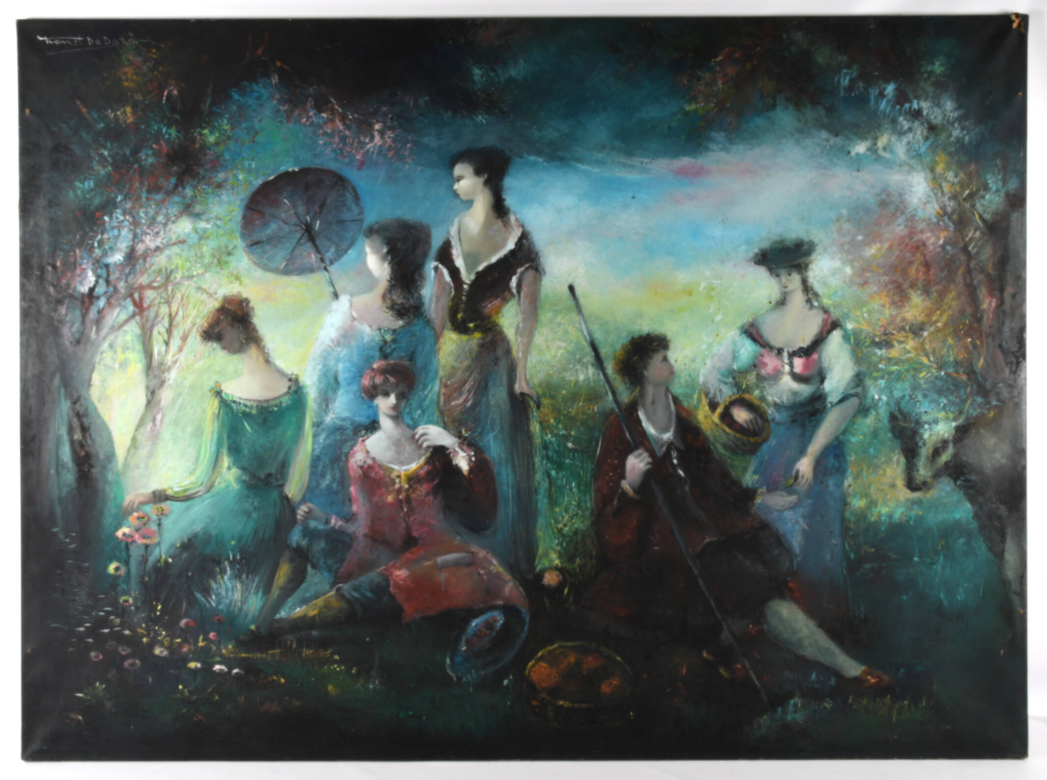 Signed "Moments of Leisure" Artwork