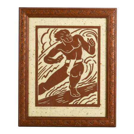 Douglas Po'oloa Tolentino "E Pakika, E Pahe'e" Surfer Limited-Edition Print