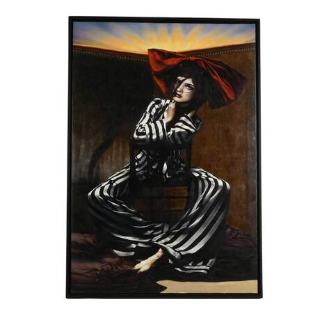 Signed and Inscribed Vic Lee "Chaos" Stretched Canvas Print