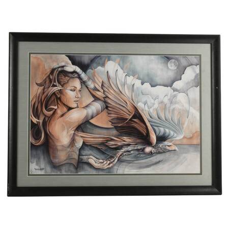 Framed "Epiphany" Print Signed & Numbered 22/30 by Hans Walør