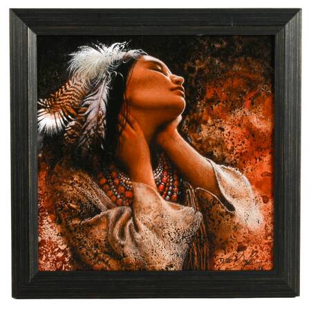 Framed "Morning Sun II" Giclée on Canvas Signed and Numbered by Lee Bogle