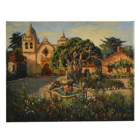 Signed Delia Bradford "Mission Light" Gicleé Print on Canvas