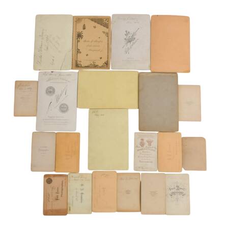 Collection of Twenty-One Antique Photographs