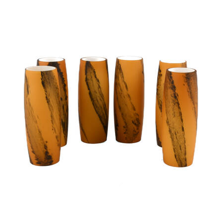 Set of 6 Glass Shade Covers