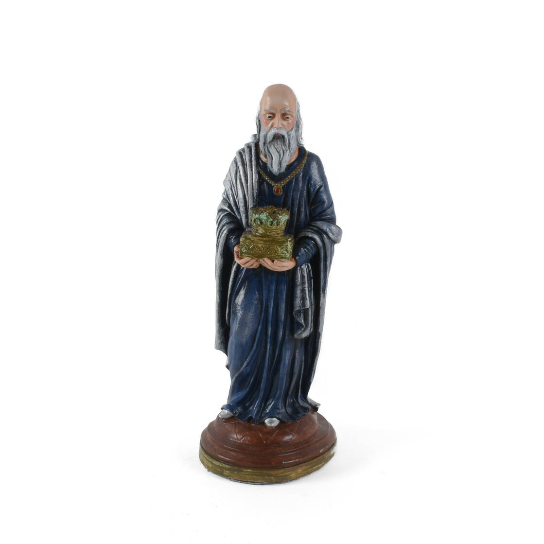 Bianchi G. Ruggeri Painted Nativity Caspar Magi Figure