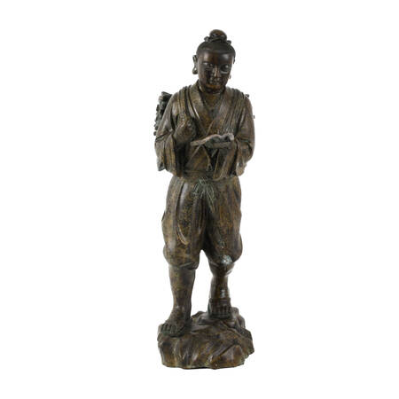 Large Bronze Buddha Sculpture