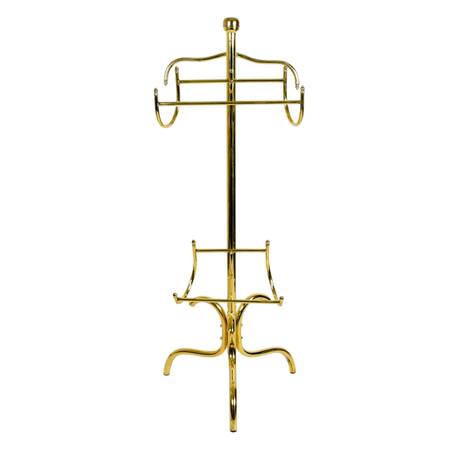 Mid-Century Modern Brass Gentleman's Butler