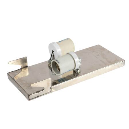 Metal Two-Socket Wall Sconce