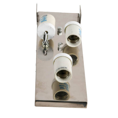 Metal Three-Socket Wall Sconce