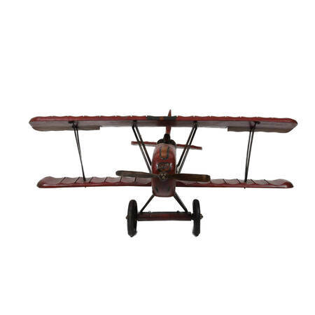 Decorative Accent Fighter Airplane and Pilot Display Model