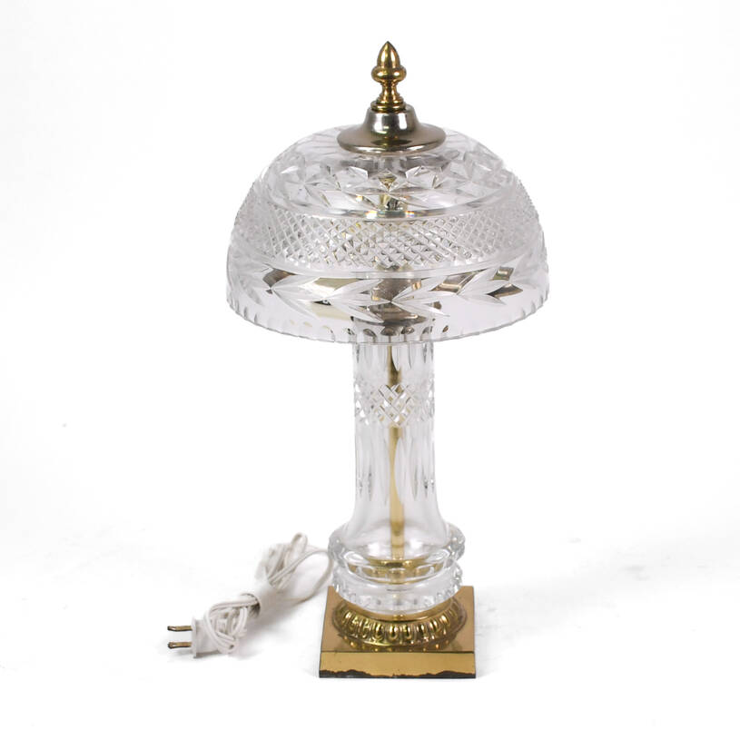 Cut Crystal Table Lamp