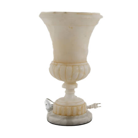 Alabaster Marble Vase Table Lamp