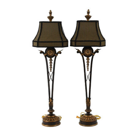Matched Pair of Decorative Accent Lamps