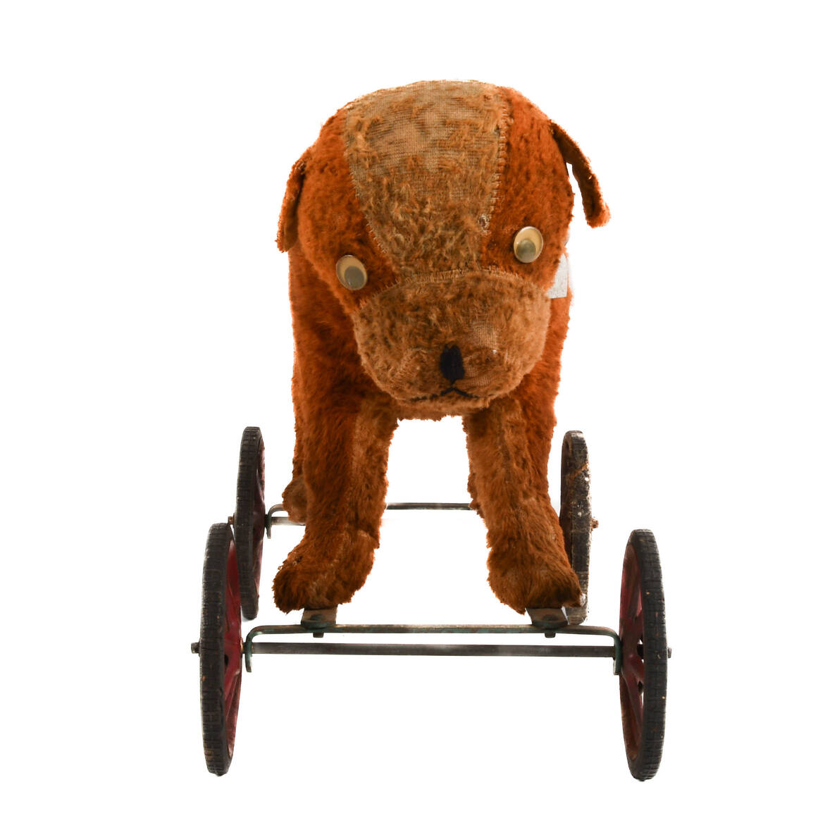 Small Ride on Dog Pull Toy with Wheels