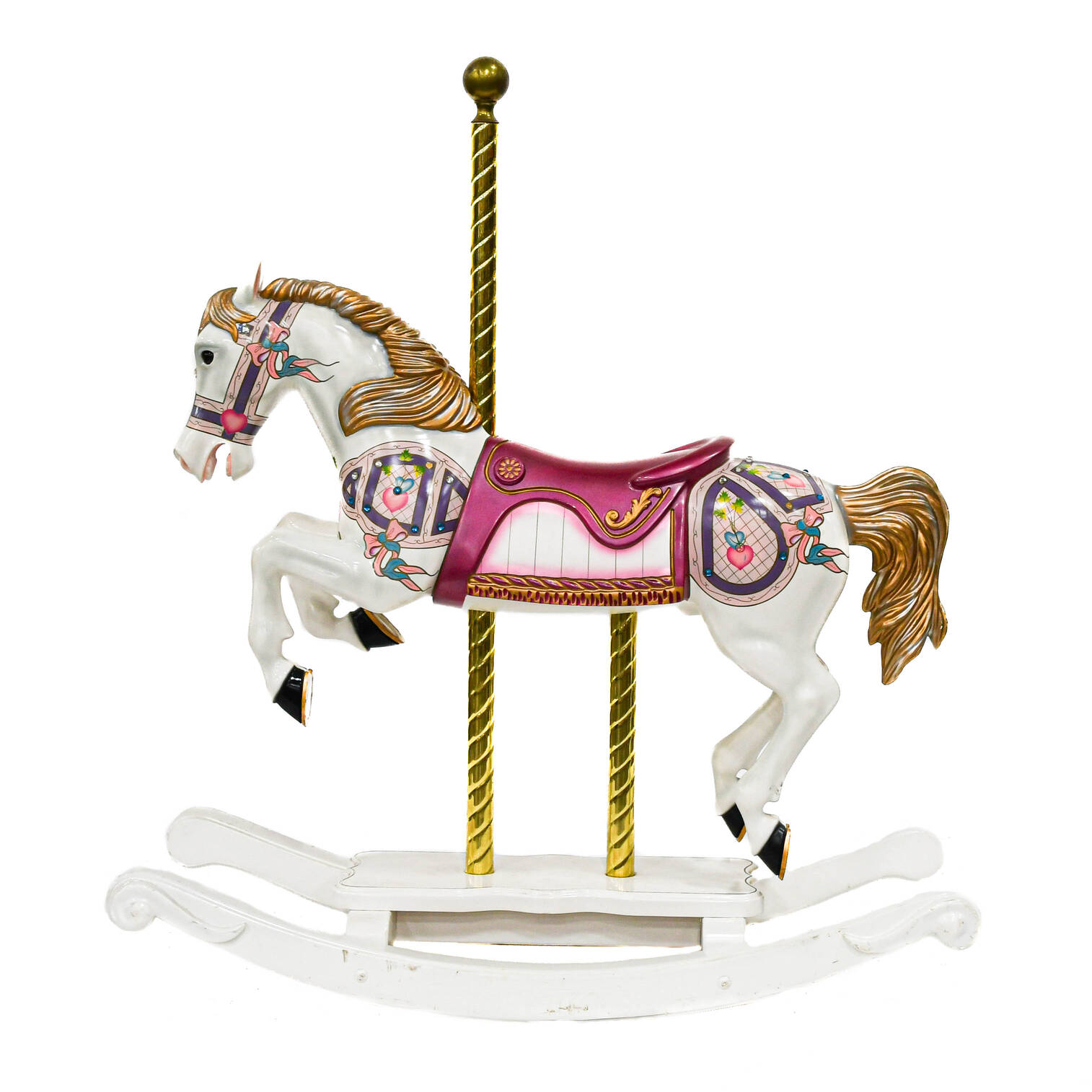 Large Carousel Horse on Rockers