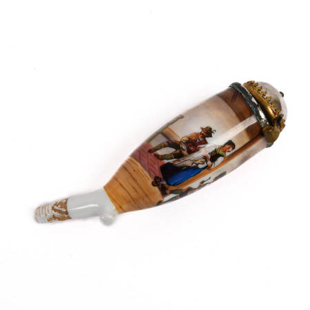 Antique Hand-Painted Porcelain German Pipe