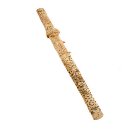 Antique Japanese Carved Bone Knife