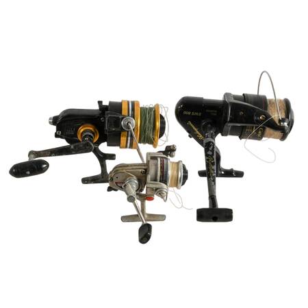 Trio of Assorted Fishing Reels
