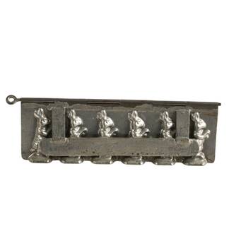 Antique German Spring Bunnies Chocolate Mold