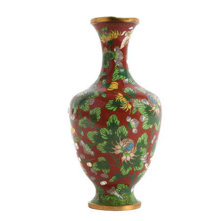 Chinese Enamel Cloisonné Vase