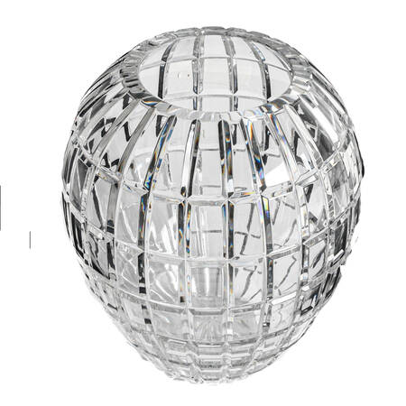 Large Heavy Crystal Centerpiece Bowl